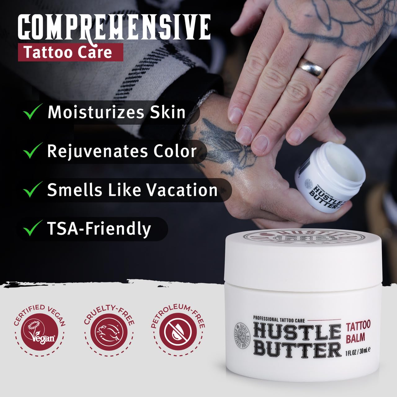Hustle Butter Tattoo Care