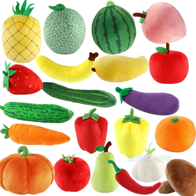 Adorable Plush Food Friends